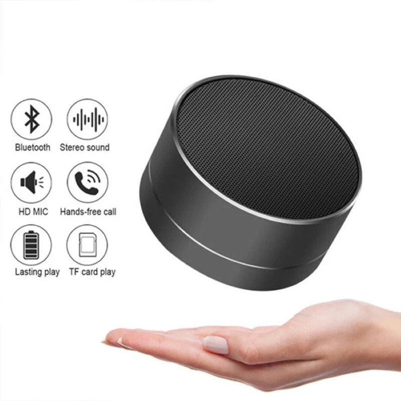 Tragbarer Wireless Bluetooth Lautsprecher Stereo Subwoofer SD Musicbox
