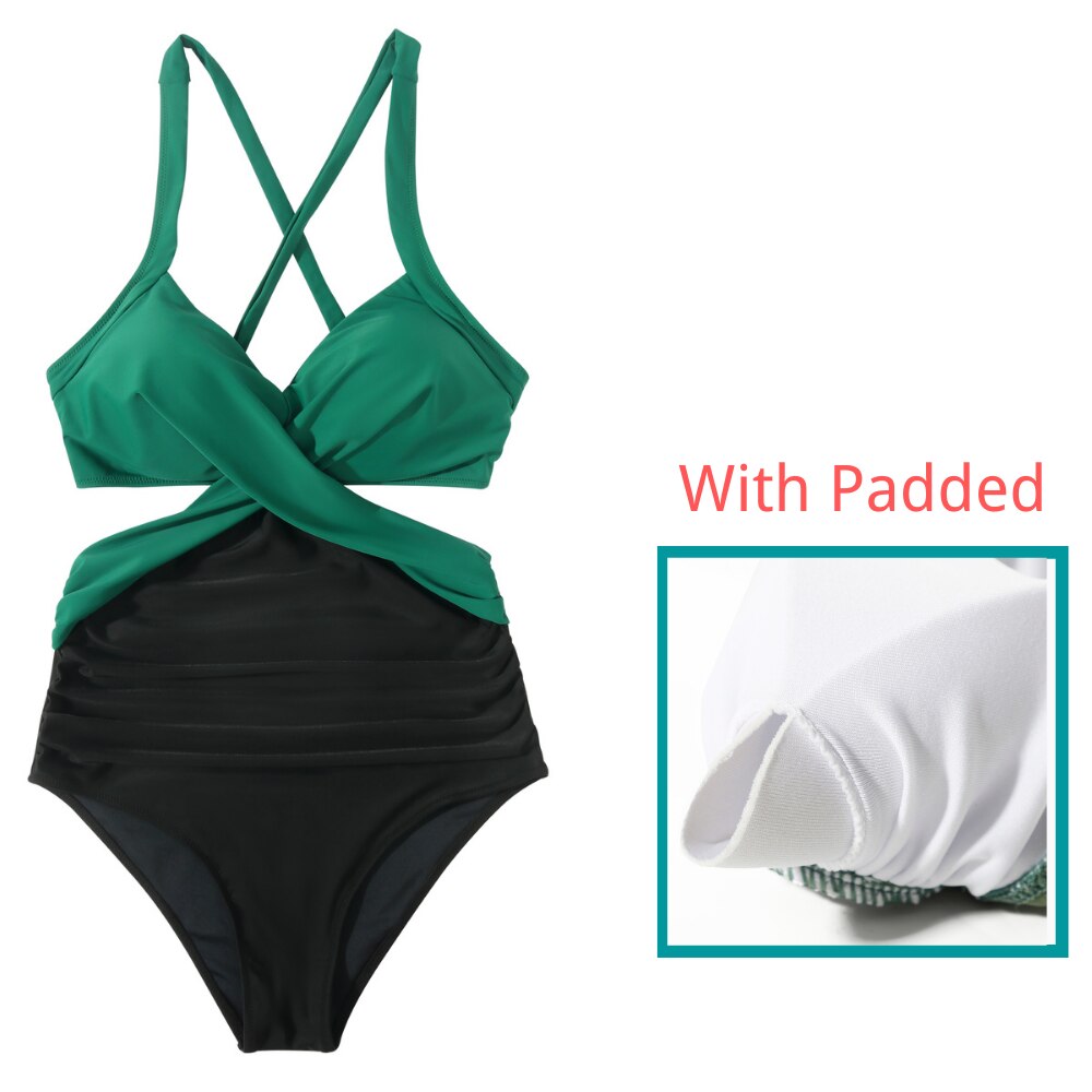 Damen Push Up Bikini Set BH Gepolstert Brasilianischer Badeanzug Bademode Strand Bademode