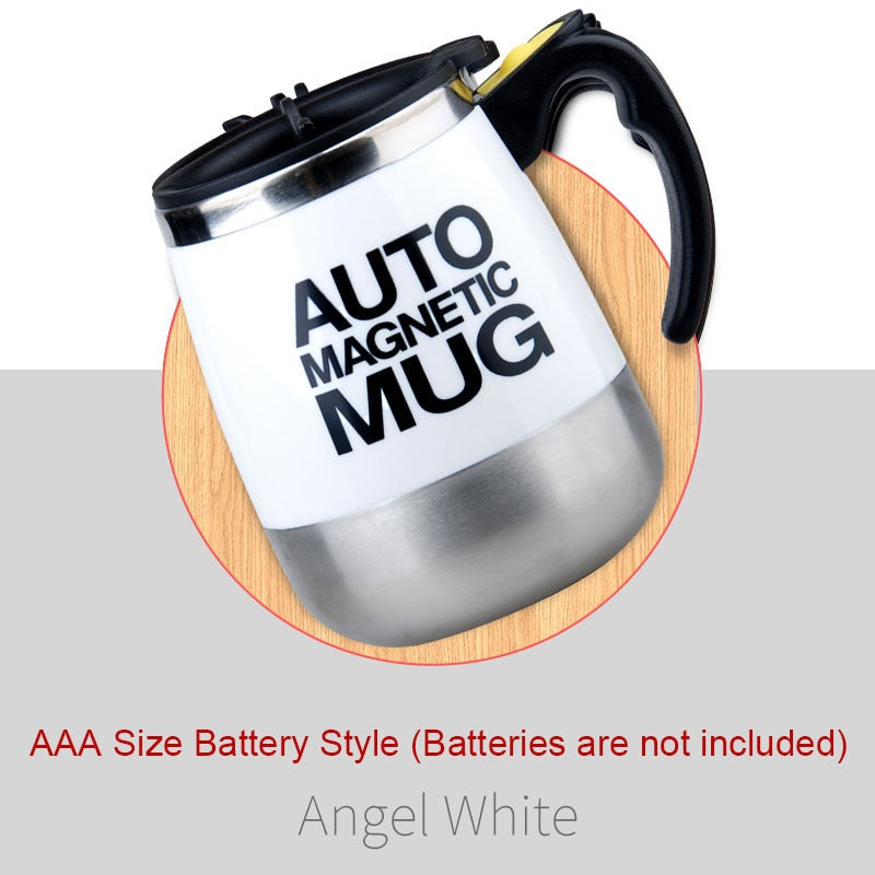 Selbstrührende Tasse Magic Mug Selbstrührender Becher automatisch Edelstahl