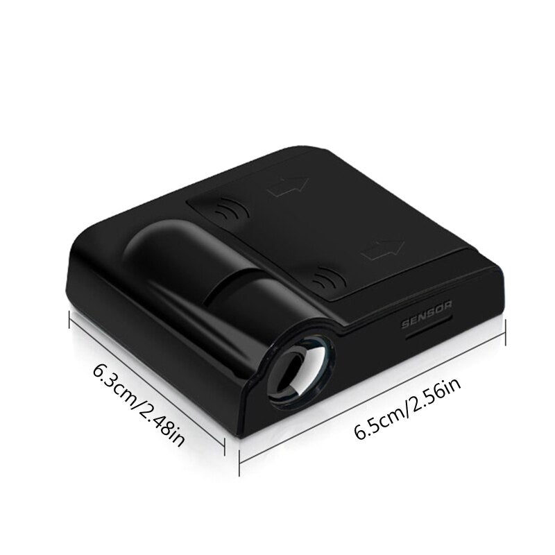 1X Kabelloses Autotürlicht LED-Auto Automarken logo Projektor-Logo