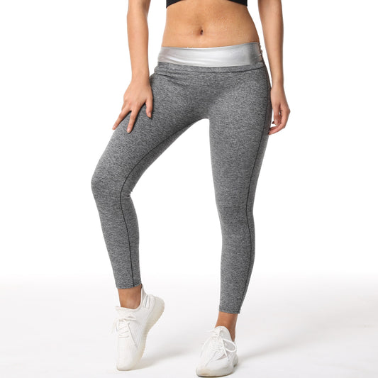 Frauen Sauna Leggings Hosen Körper Shaper Yoga Abnehmen Schweiß Einstellbare