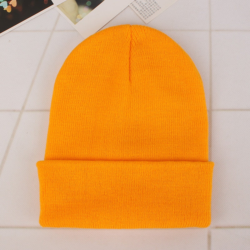 Warme Damen Wintermütze Woll Mütze Strickmütze Kappe Hut Unisex