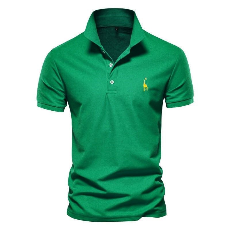 Herren Poloshirt Kontrast Kragen Polo Kurzarm Slim Fit Hemd Polohemd T-Shirt NEU