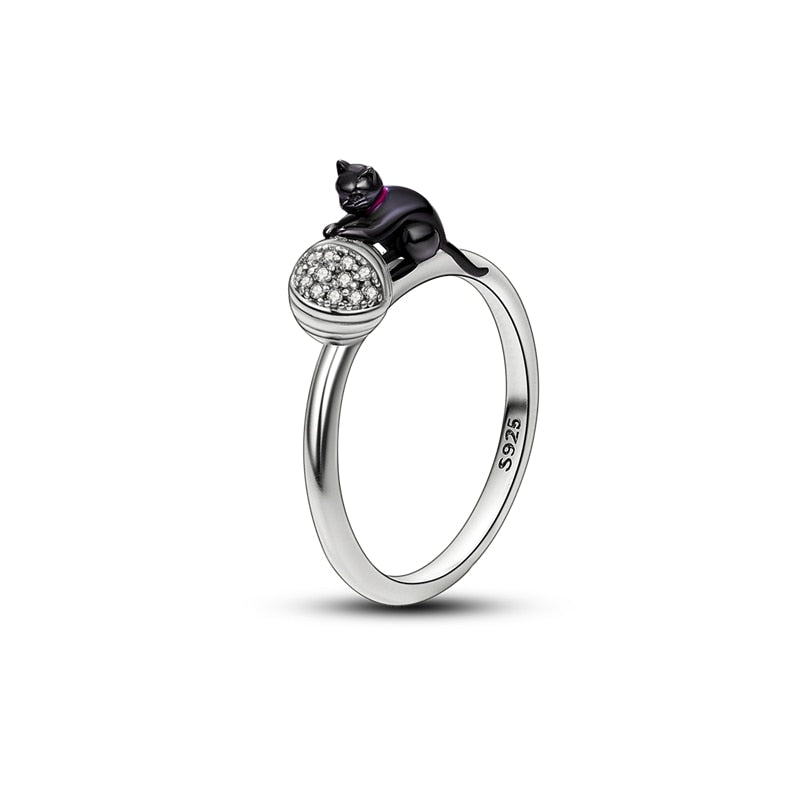 Massiv Sterling Silber 925 Ring filigran Fashion Damenring mit AAA Zirkonia