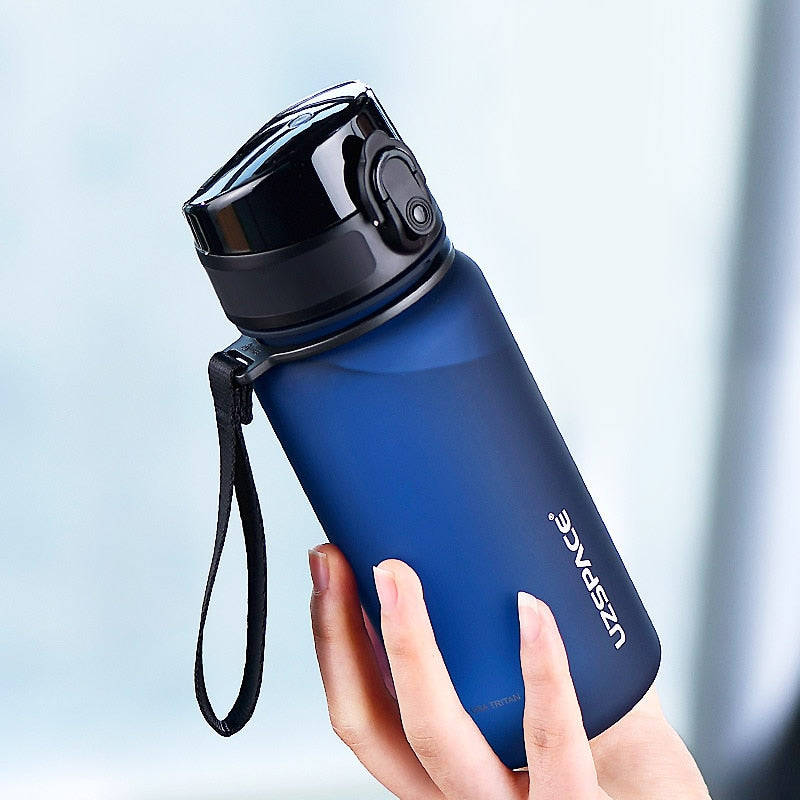 UZSPACE 350ML Trinkflasche Sportflasche Wasserflasche Getränkeflasche BPA-frei Tritanflasche