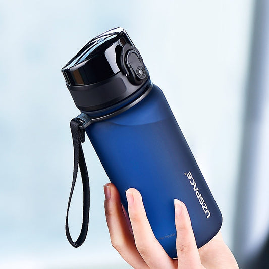 UZSPACE 350ML Trinkflasche Sportflasche Wasserflasche Getränkeflasche BPA-frei Tritanflasche