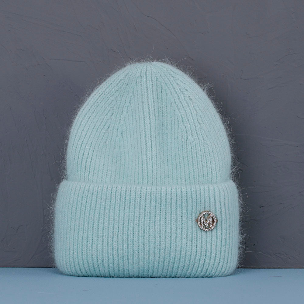 Warme Damen Wintermütze Woll Mütze Strickmütze Kappe Hut Unisex