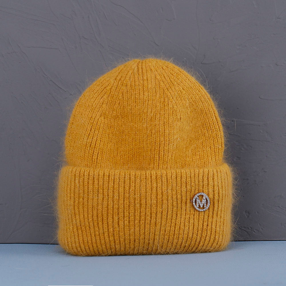 Warme Damen Wintermütze Woll Mütze Strickmütze Kappe Hut Unisex
