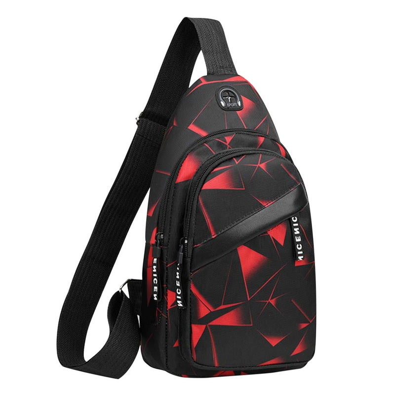 Brusttasche CROSSOVER Bauchtasche Hüfttasche Umhängetasche BODYBAG Rucksack