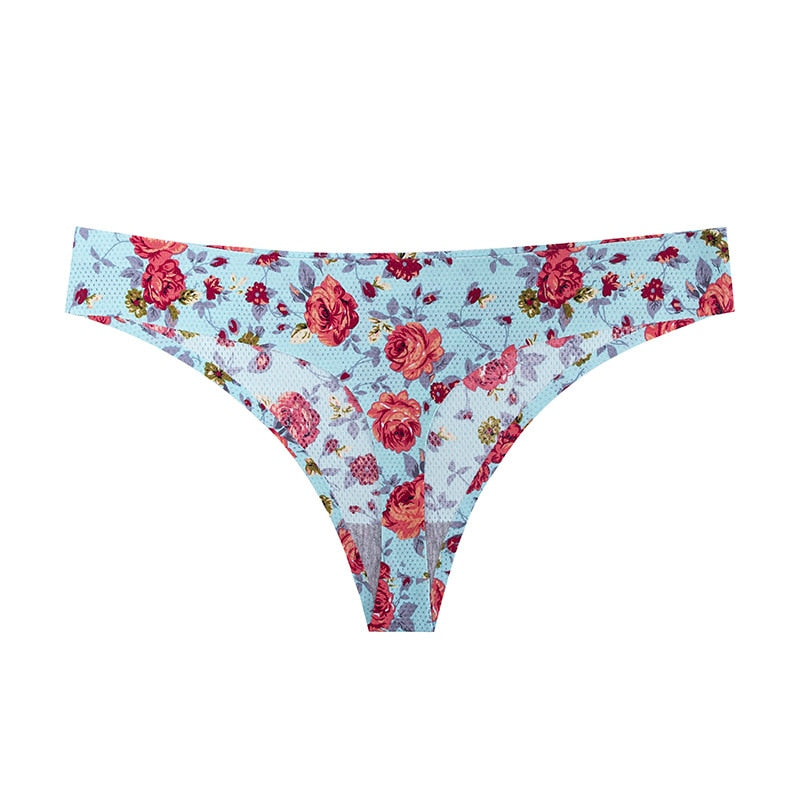 Frauen Baumwolle Nahtlose Unterwäsche Tanga G-String Höschen Schlüpfer Slip Dessous