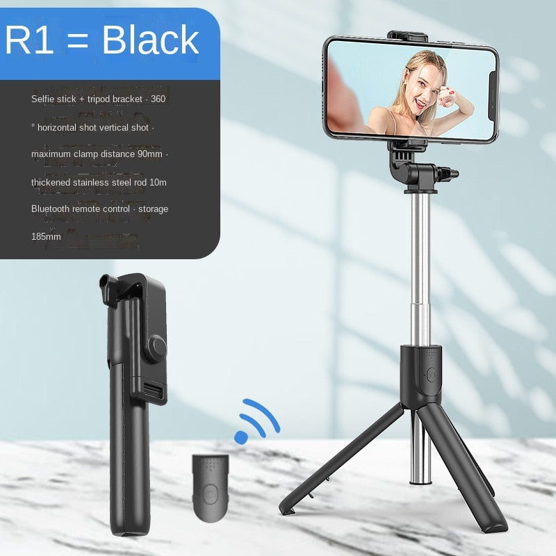 Selfie Stick Wireless Bluetooth Selfie Stick faltbares Mini-Stativ 700MM