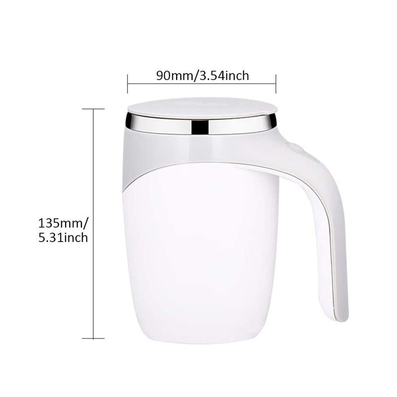 Selbstrührende Tasse Magic Mug Selbstrührender Becher automatisch Edelstahl