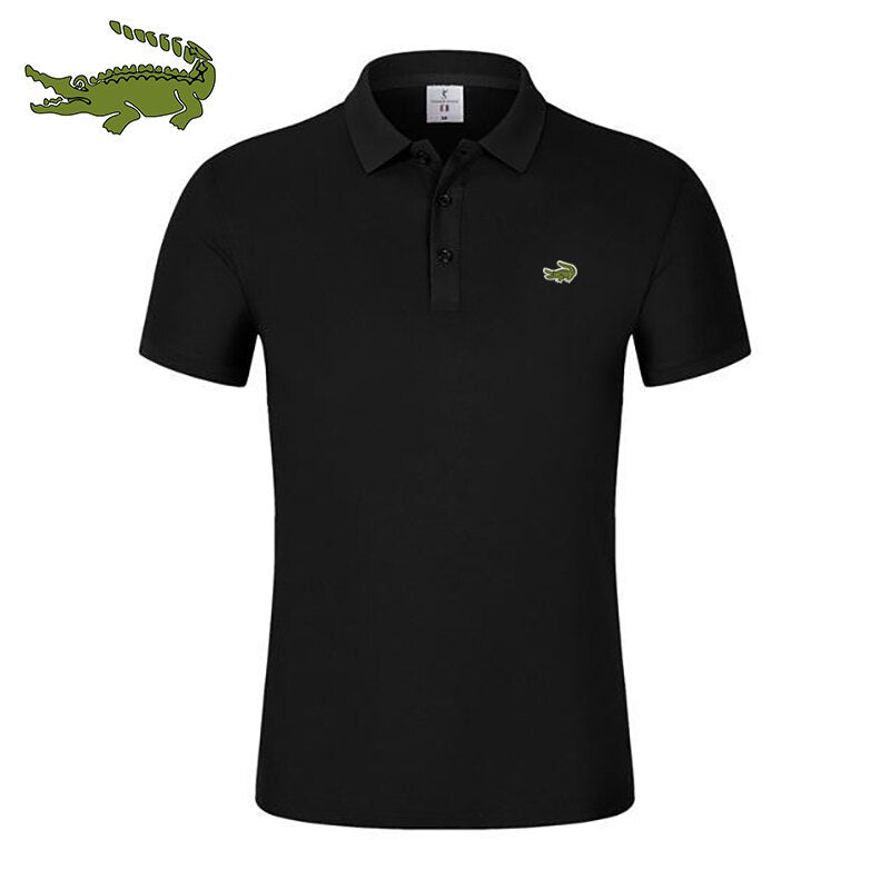 Herren Poloshirt Kontrast Kragen Polo Kurzarm Slim Fit Hemd Polohemd T-Shirt NEU
