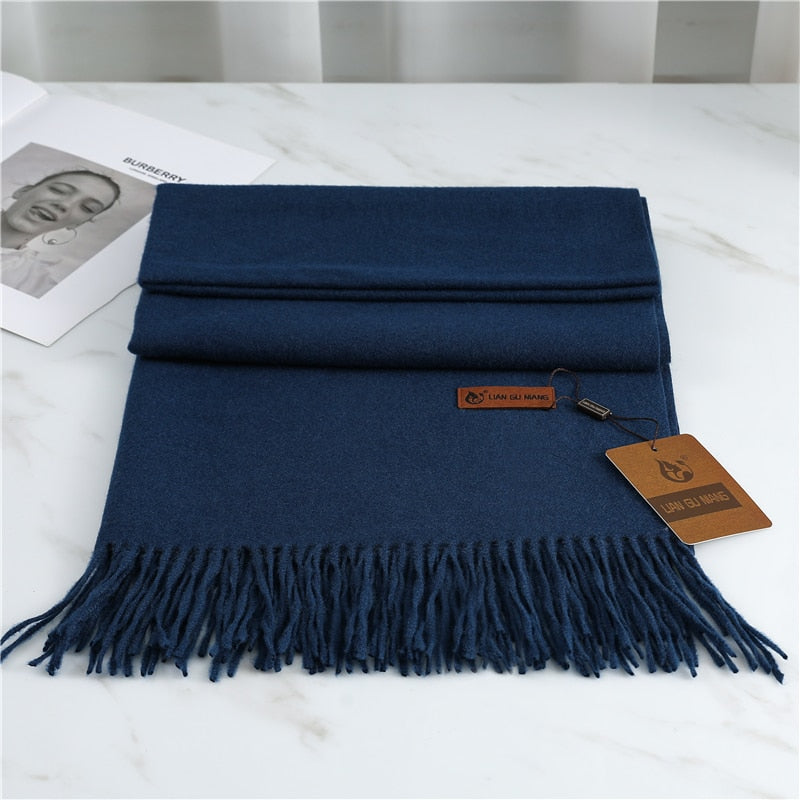 Fashion Damen Winterschal Viskose Stola Schlauchschal  Halstuch Strickschal Loop NEU