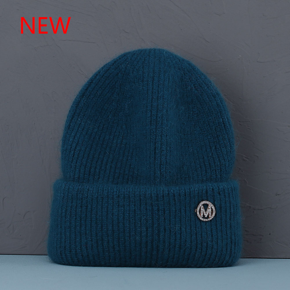 Warme Damen Wintermütze Woll Mütze Strickmütze Kappe Hut Unisex
