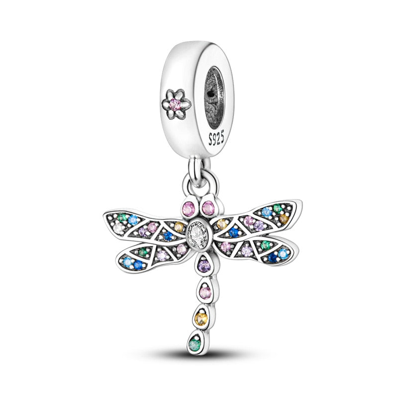 Charms Anhänger 925 Sterling Silber Charm Armband verschiedene Themen Damen Geschenk