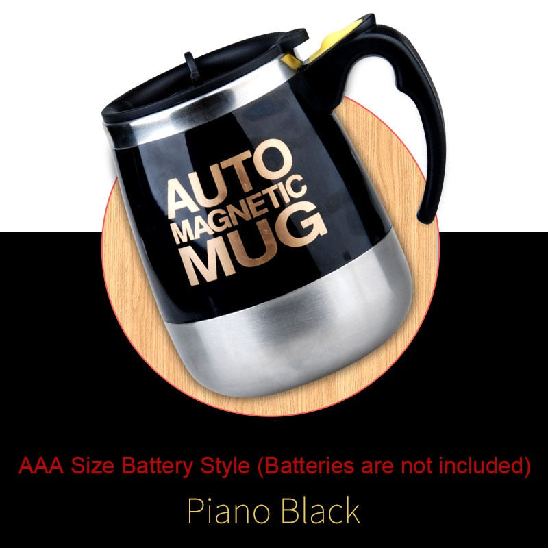 Selbstrührende Tasse Magic Mug Selbstrührender Becher automatisch Edelstahl