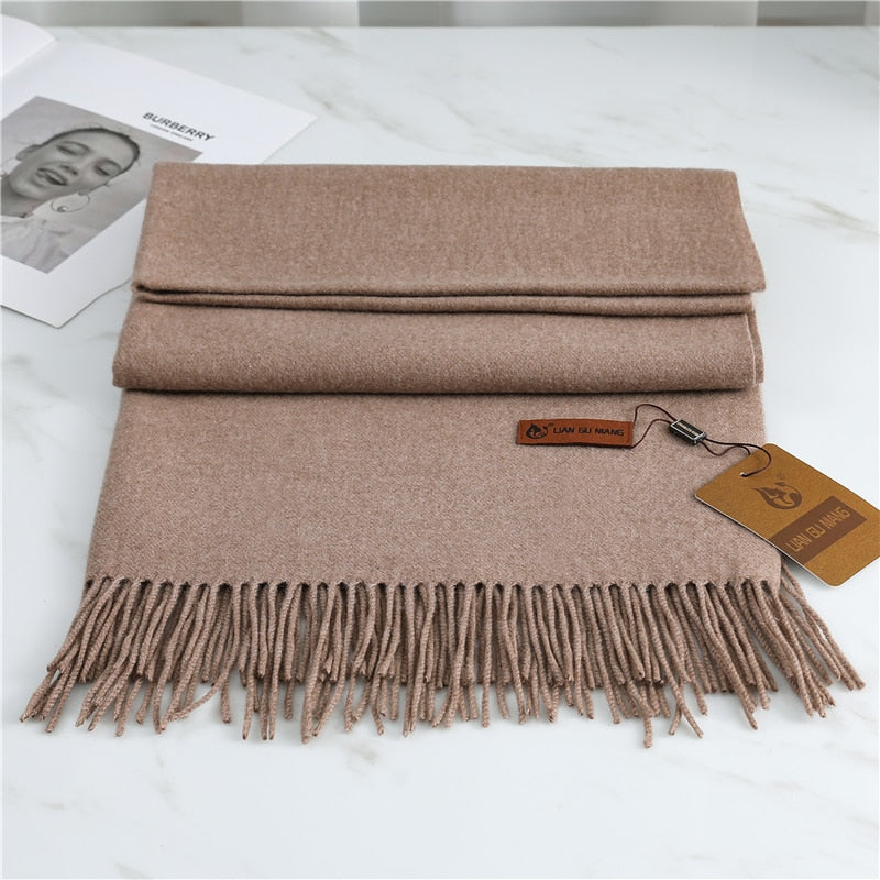 Fashion Damen Winterschal Viskose Stola Schlauchschal  Halstuch Strickschal Loop NEU