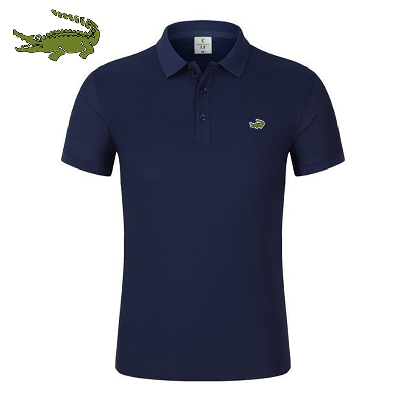 Herren Poloshirt Kontrast Kragen Polo Kurzarm Slim Fit Hemd Polohemd T-Shirt NEU