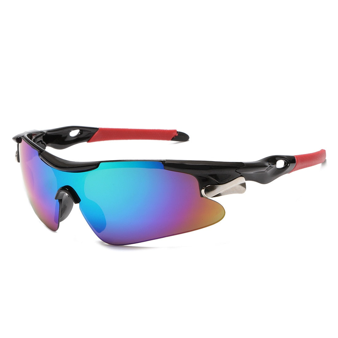 Fahrradbrille Polarisiert Sportbrille Sonnenbrille Brille UV400 7 Farbe