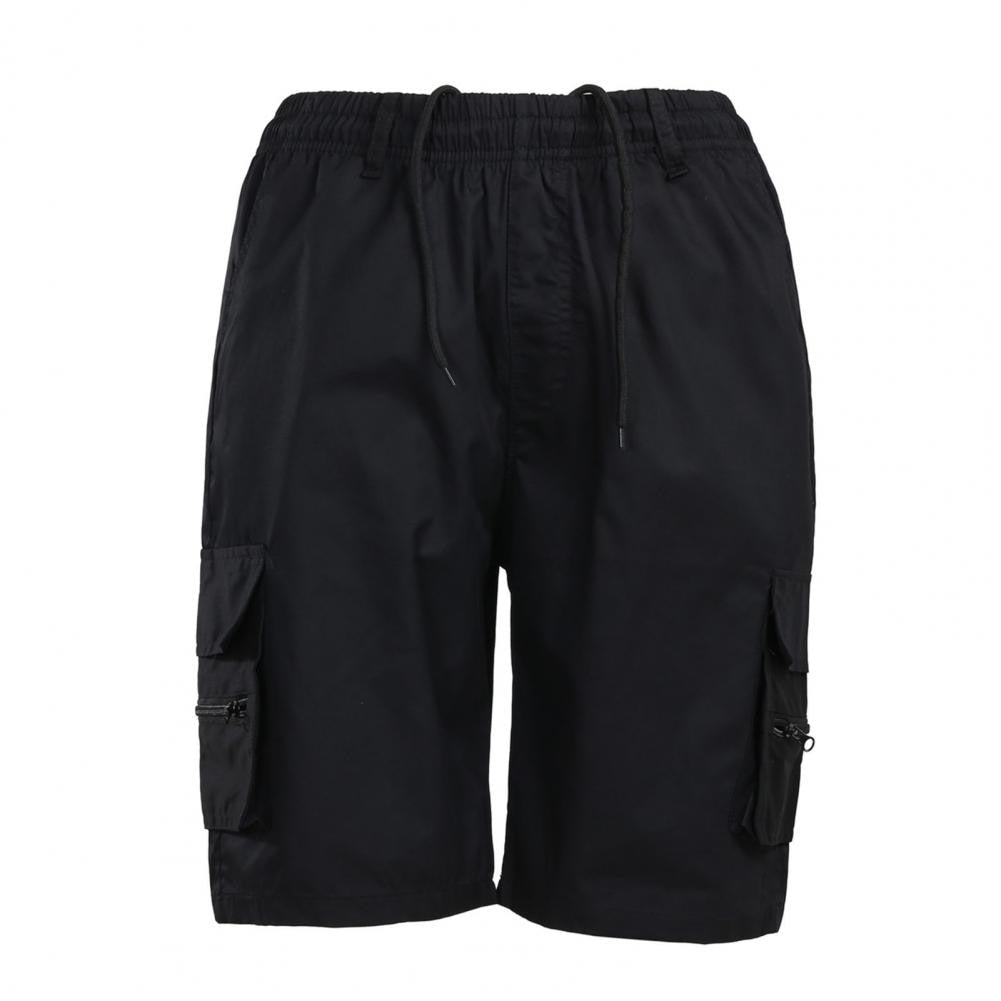 Herren knielange Shorts Bermuda Cargo Pants Vintage Casual Capri Kurze Hose