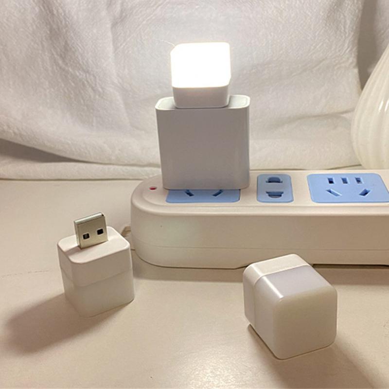 USB LED Nachtlicht Augenschutz Lampe Computer Nachtlampe Warmweiß