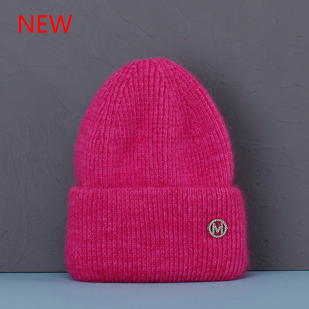 Warme Damen Wintermütze Woll Mütze Strickmütze Kappe Hut Unisex