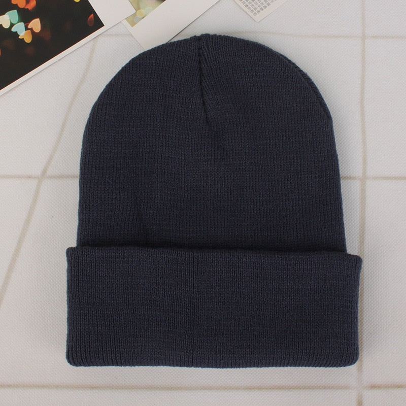 Warme Damen Wintermütze Woll Mütze Strickmütze Kappe Hut Unisex