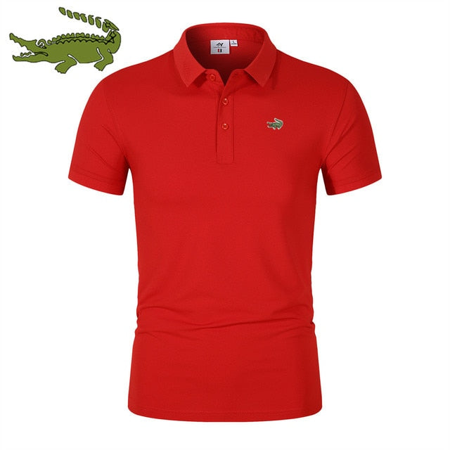 Männer Poloshirt Kontrast Kragen Polo Kurzarm Slim Fit Hemd Polohemd T-Shirt NEU