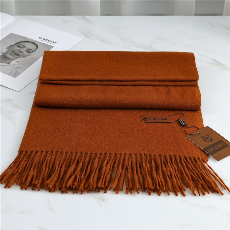 Fashion Damen Winterschal Viskose Stola Schlauchschal  Halstuch Strickschal Loop NEU