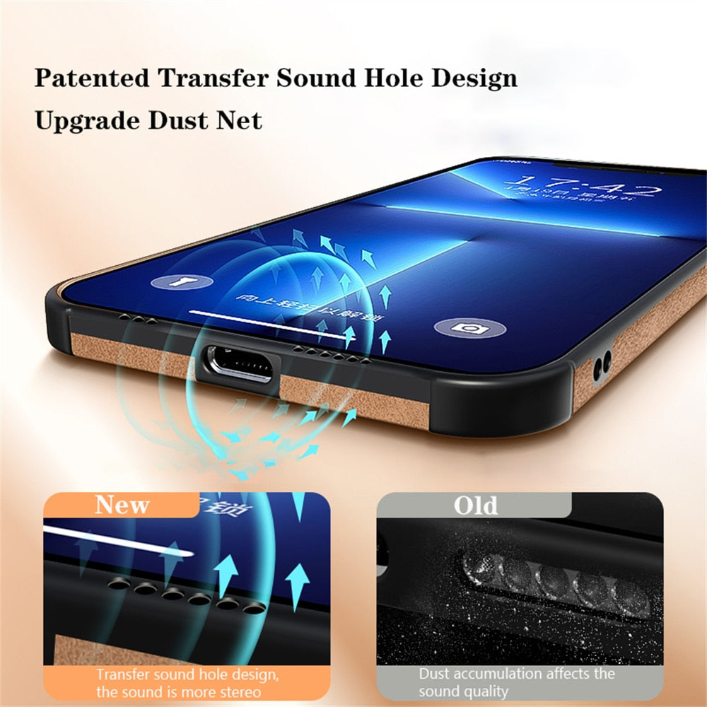 ECHT LEDER Handy Hülle IPhone 14 13 12 11 Pro Max Fashion Tasche Cove Schutzhülle