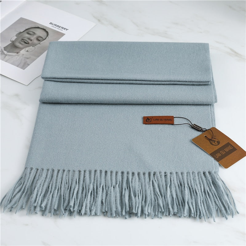 Fashion Damen Winterschal Viskose Stola Schlauchschal  Halstuch Strickschal Loop NEU