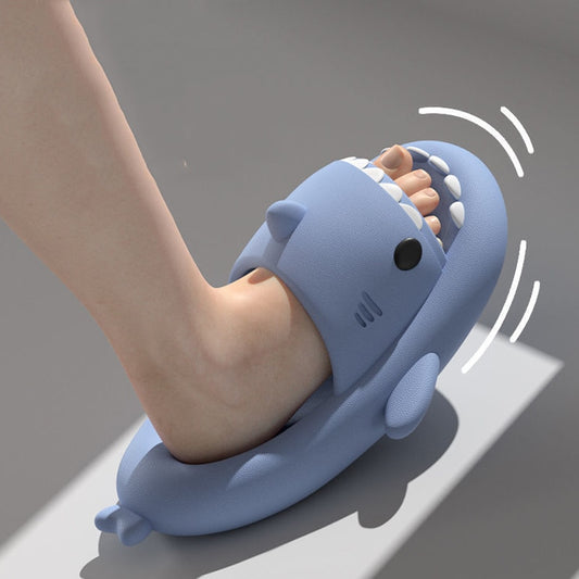Shark Slippers Badelatschen Frauen Hausschuhe Flip Flops Sandalen Anti-Rutsch Sohle