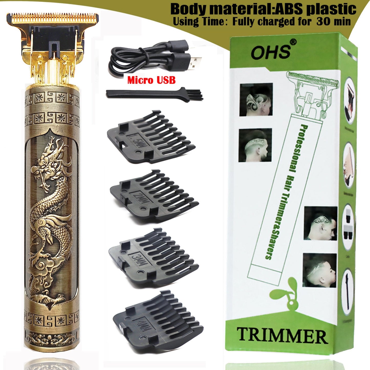 Profi Haarschneidemaschine Haarschneider Rasierer Hair Clipper Bart Trimmer