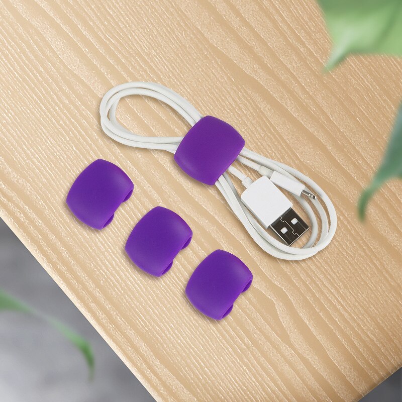 4 Stück Kabelclip Kabel Organizer Kabelschelle Kabelklemme Kabelhalter