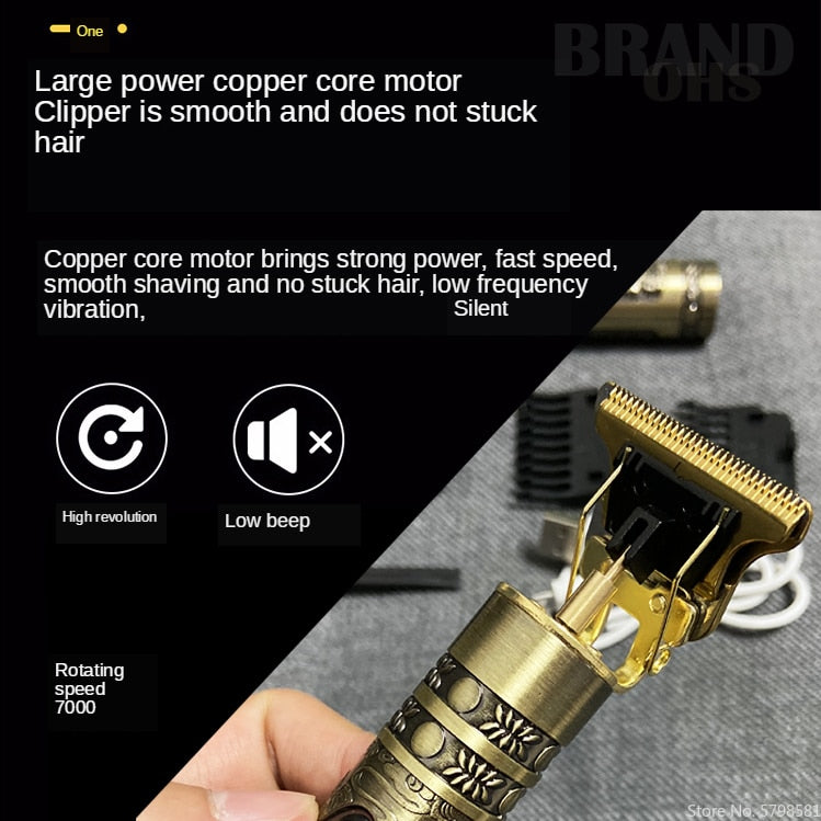 Profi Haarschneidemaschine Haarschneider Rasierer Hair Clipper Bart Trimmer