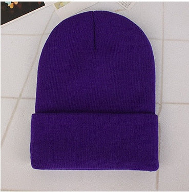Warme Damen Wintermütze Woll Mütze Strickmütze Kappe Hut Unisex