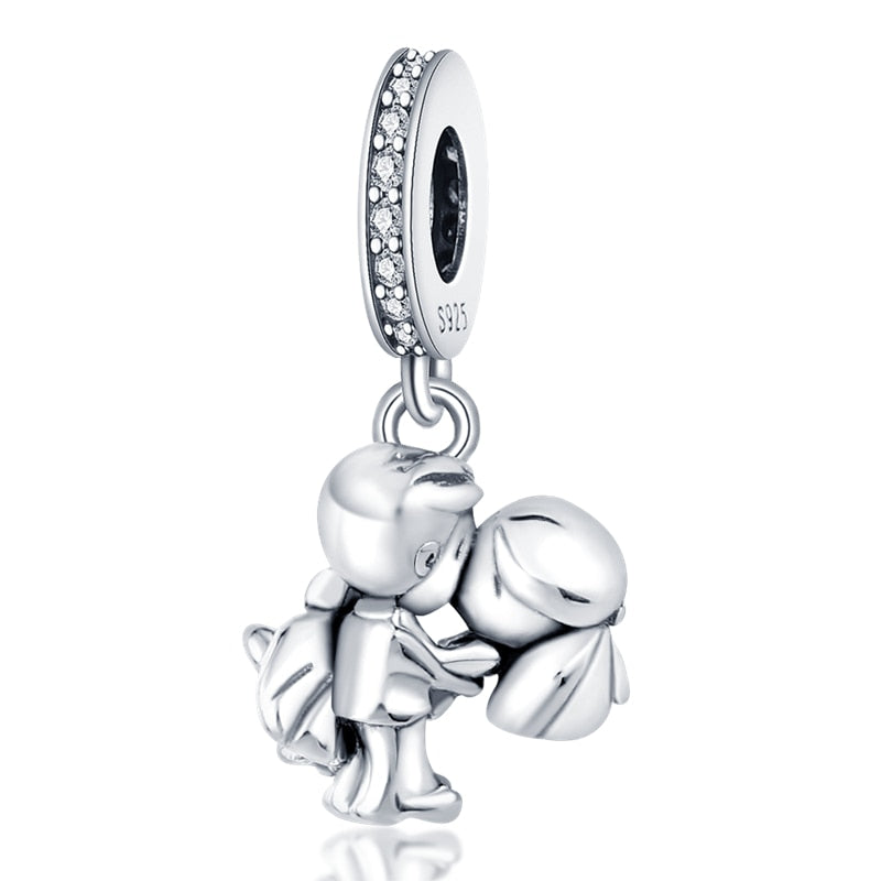 Charms Anhänger 925 Sterling Silber Charm Armband verschiedene Themen Damen Geschenk