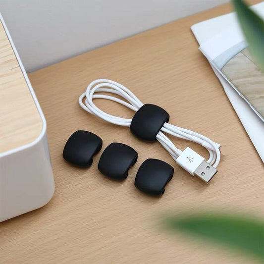 4 Stück Kabelclip Kabel Organizer Kabelschelle Kabelklemme Kabelhalter