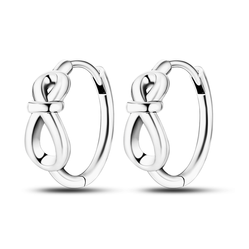 1 Paar Creolen aus 925 sterling Silber Ohrringe Ohrschmuck Zirkonia Ohrstecker