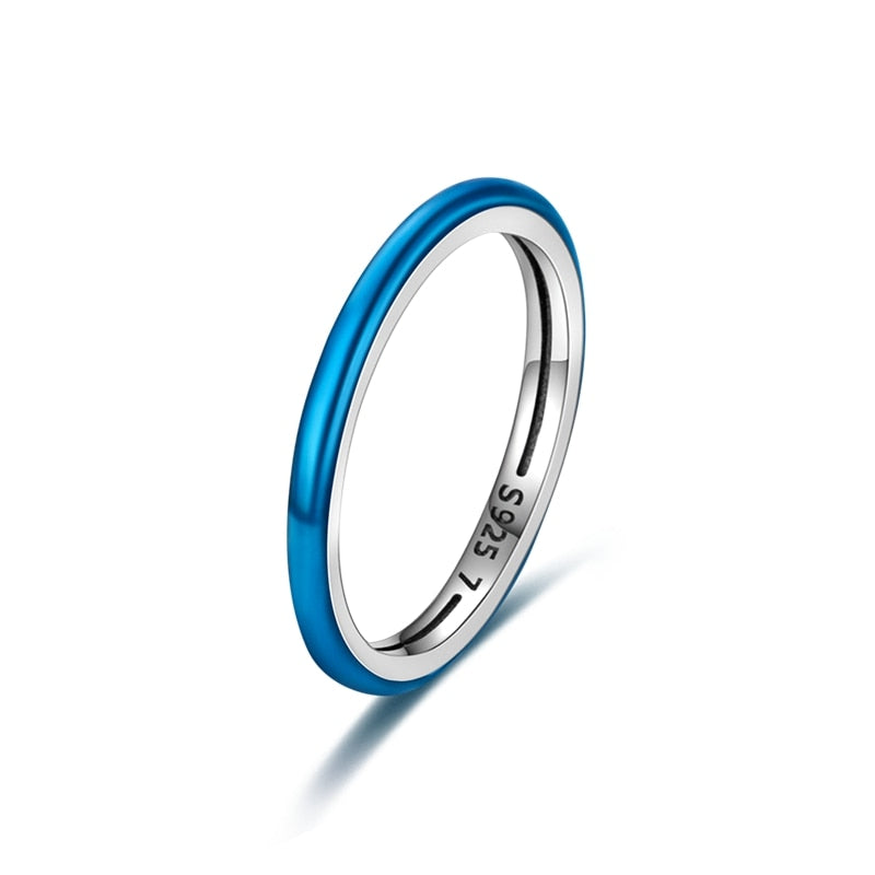 Massiv Sterling Silber 925er Ring filigran Fashion Damenring mit 3A Zirkonia