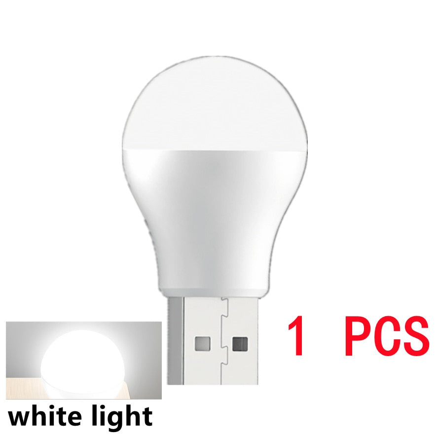 3X USB LED Nachtlicht Augenschutz Lampe Computer Mini Licht Nachtlampe Kinder
