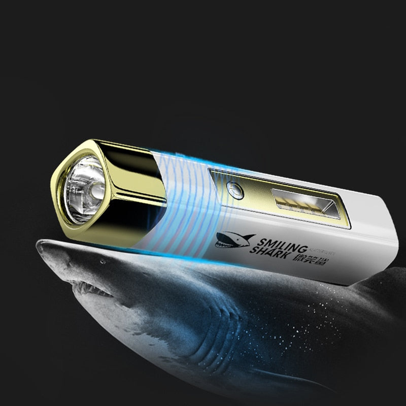 Power Bank Tragbares USB Akku Ladegerät Mit Taschenlampe Camp Licht