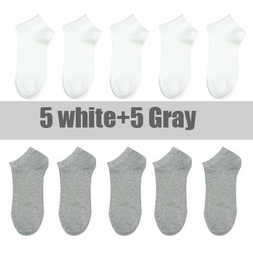 10/5 PAAR Sneaker Socken Damen Sportsocken Freizeit Kurzsocken Füßlinge Atmungsaktive