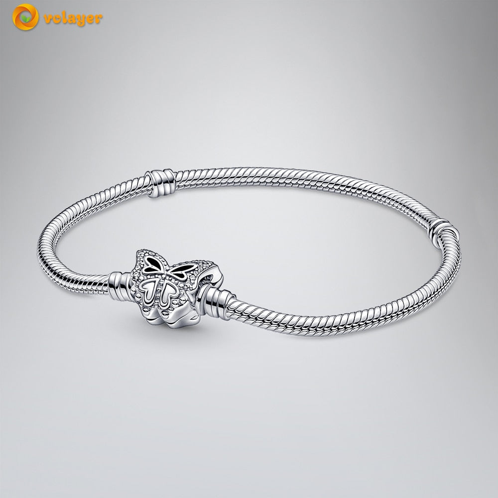Bettelarmband Sammelarmband aus 925er Silber Charms Armband Damen