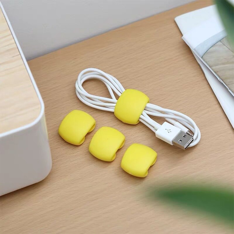 4 Stück Kabelclip Kabel Organizer Kabelschelle Kabelklemme Kabelhalter