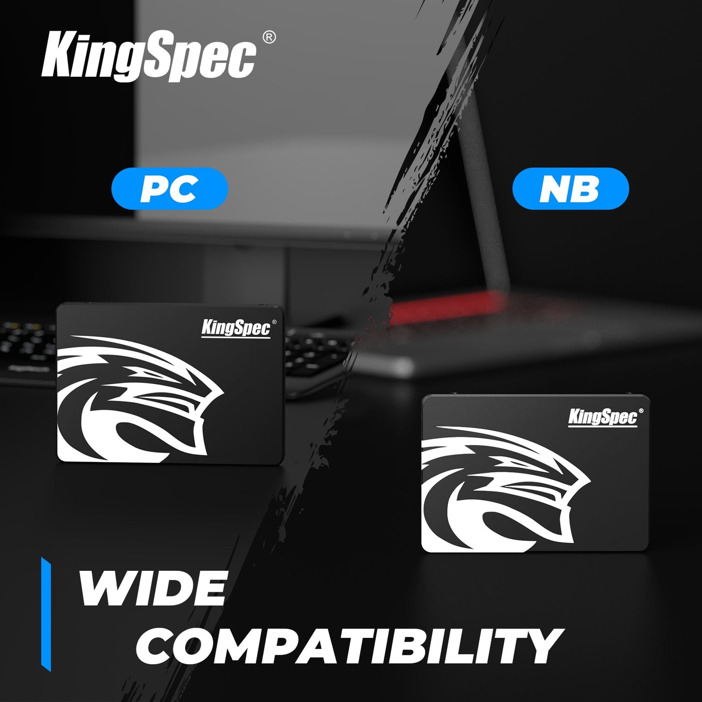 KingSpec 120GB 240GB 1TB SSD intern 2,5 Zoll SATA III 6Gb/s Festplatte Solid State Drive
