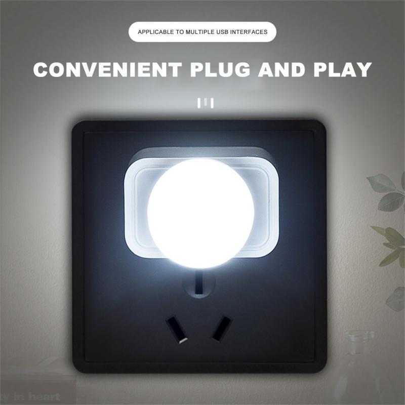 USB LED Nachtlicht Augenschutz Lampe Computer Mini Licht Nachtlampe Kinder