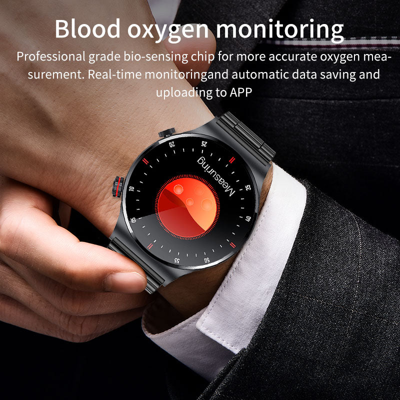 LIGE EKG + PPG Bluetooth Smart watch Fitness Tracker Sport Uhr Puls Armband Wasserdicht