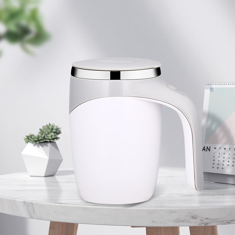 Selbstrührende Tasse Magic Mug Selbstrührender Becher automatisch Edelstahl